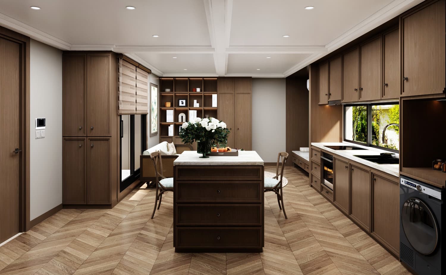 Bonsai One Bedroom — Indochine style, Open Plan