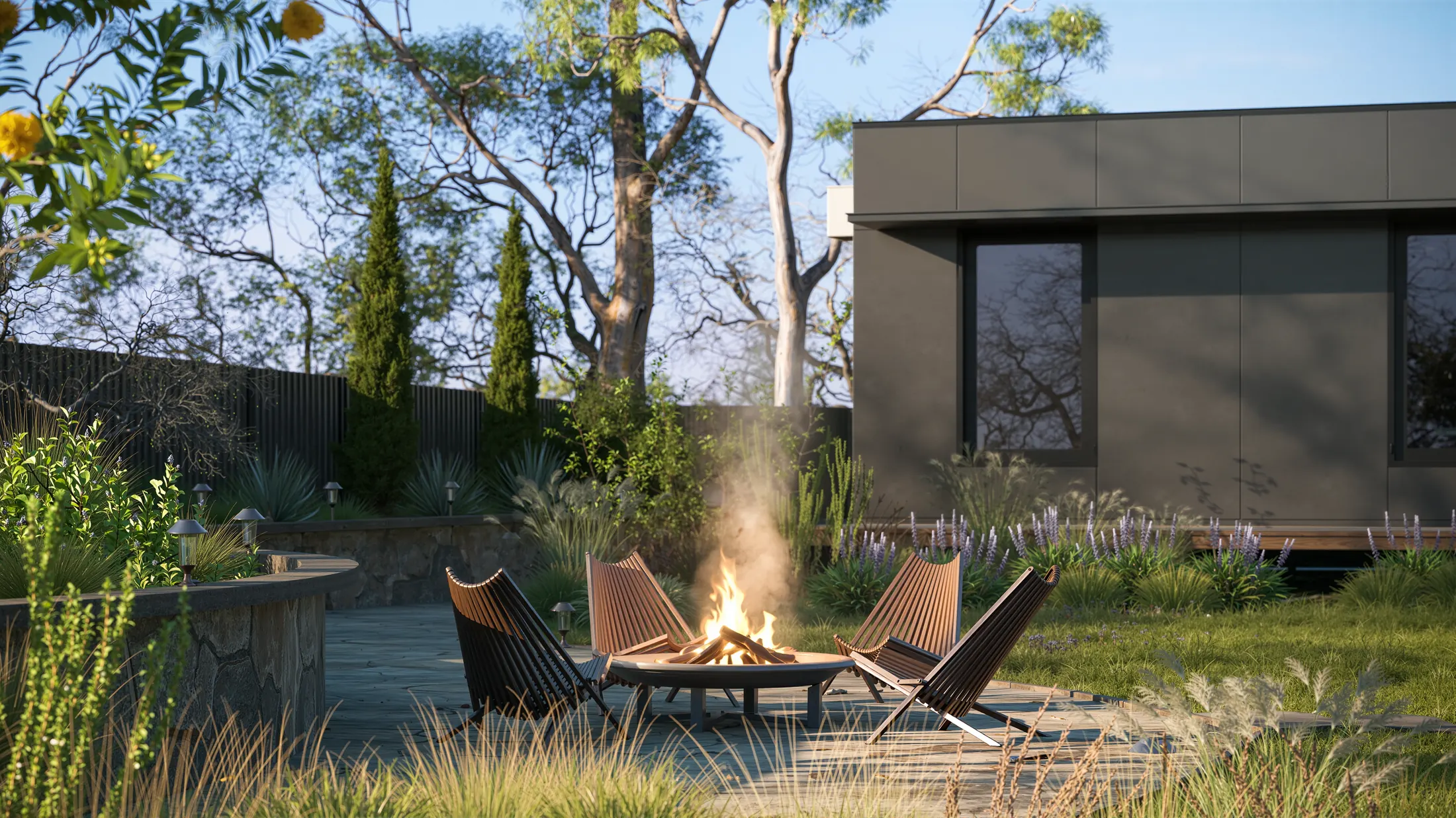 Bonsai 2BR exterior — Cladding Detail