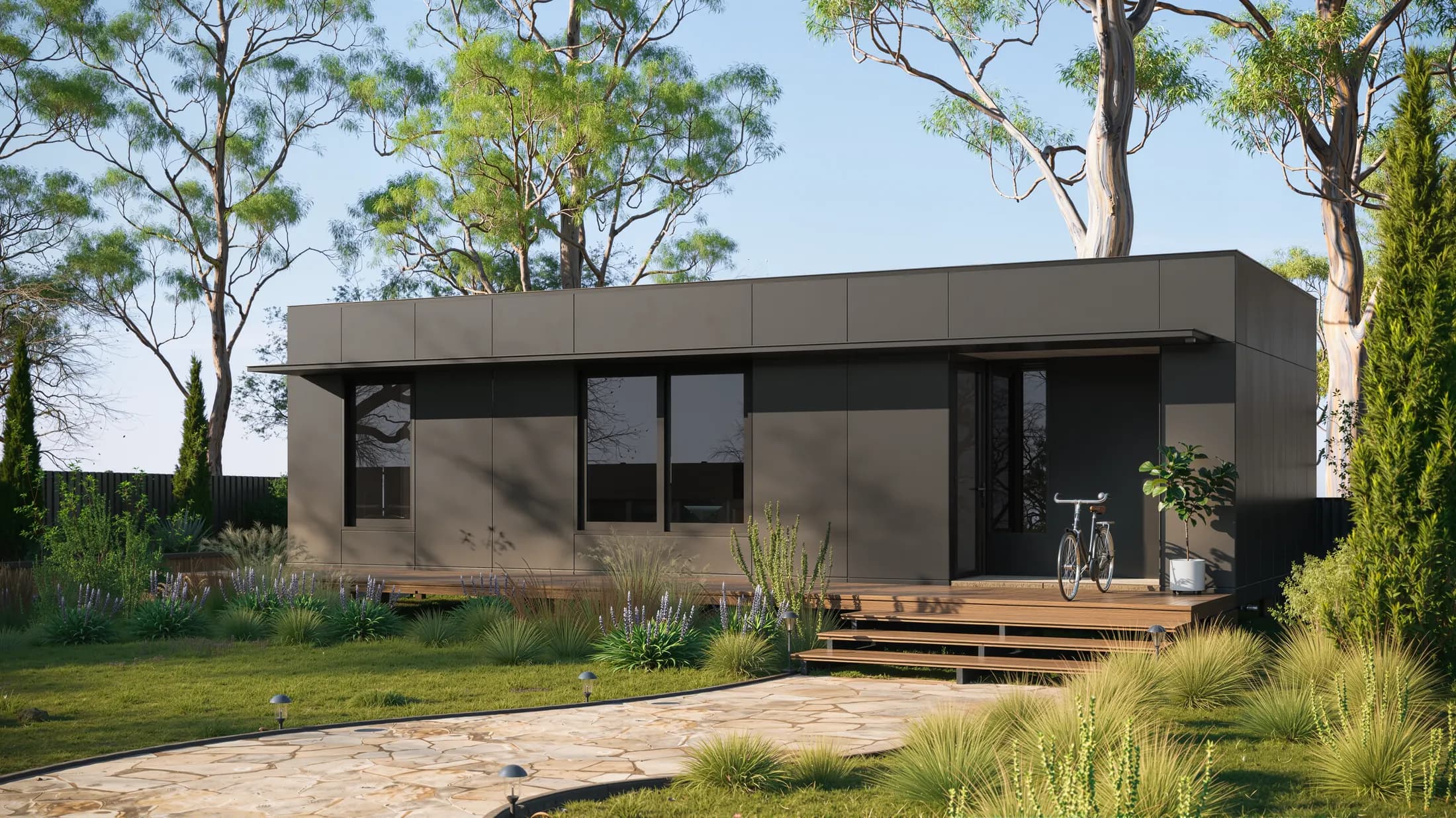 Bonsai 2BR exterior — Outdoor Living