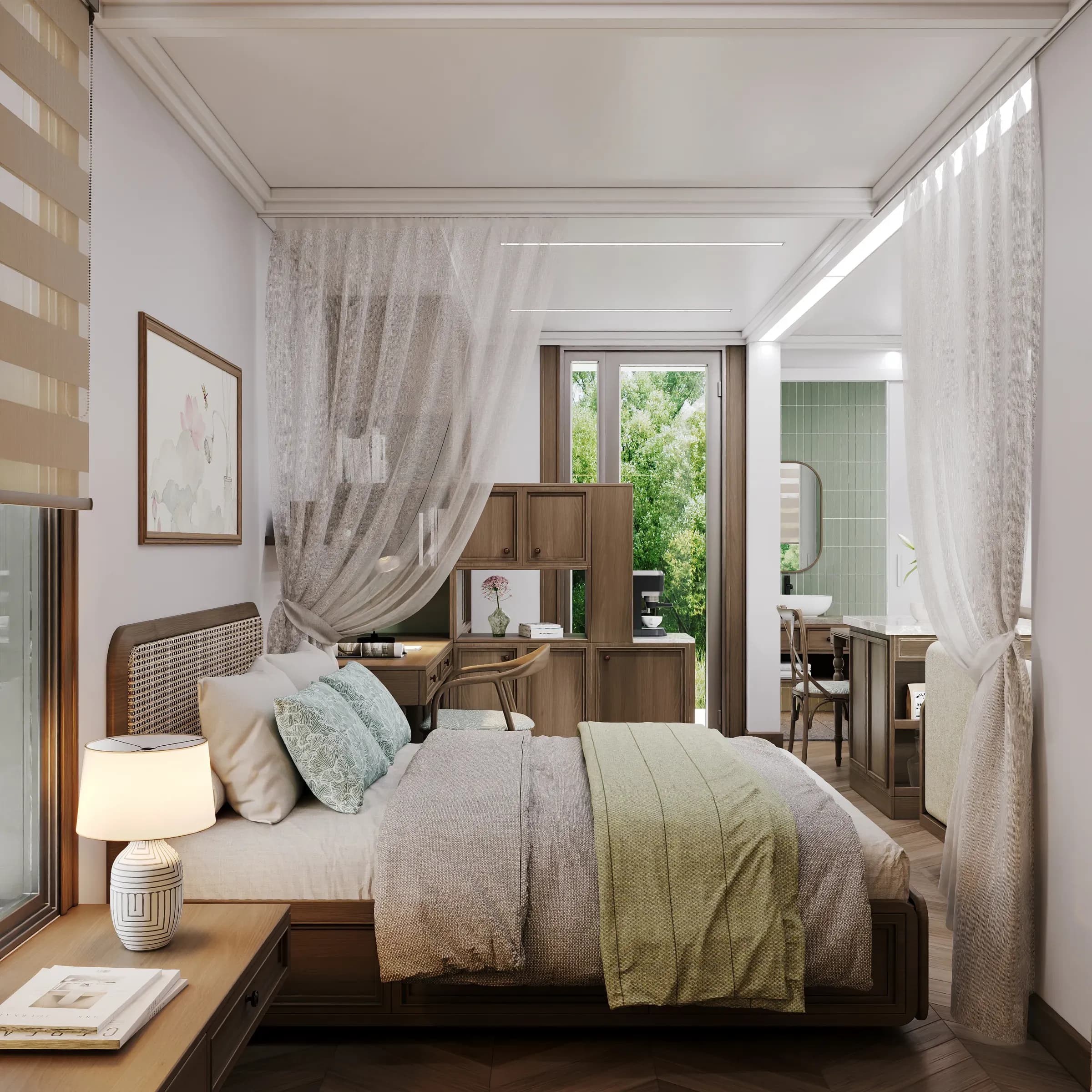Bonsai Studio — indochine style, Sleeping
