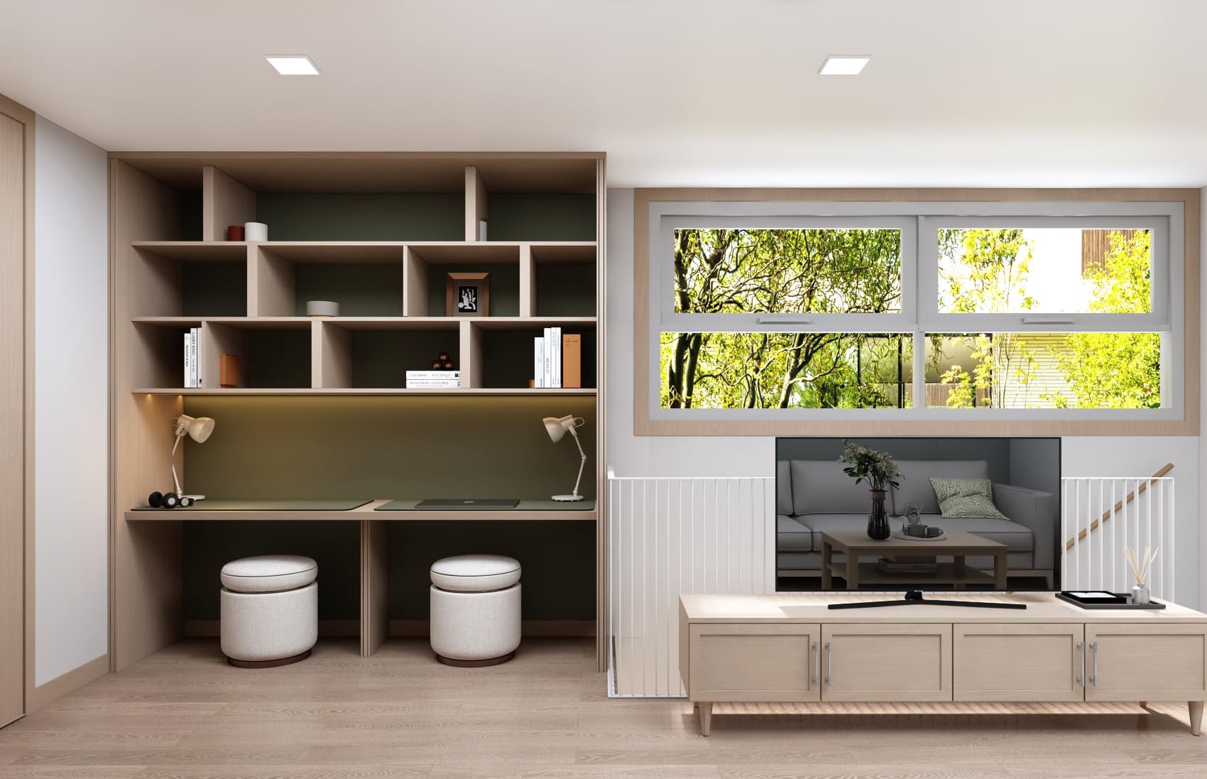 Bonsai Townhouse Oakridge Family Space