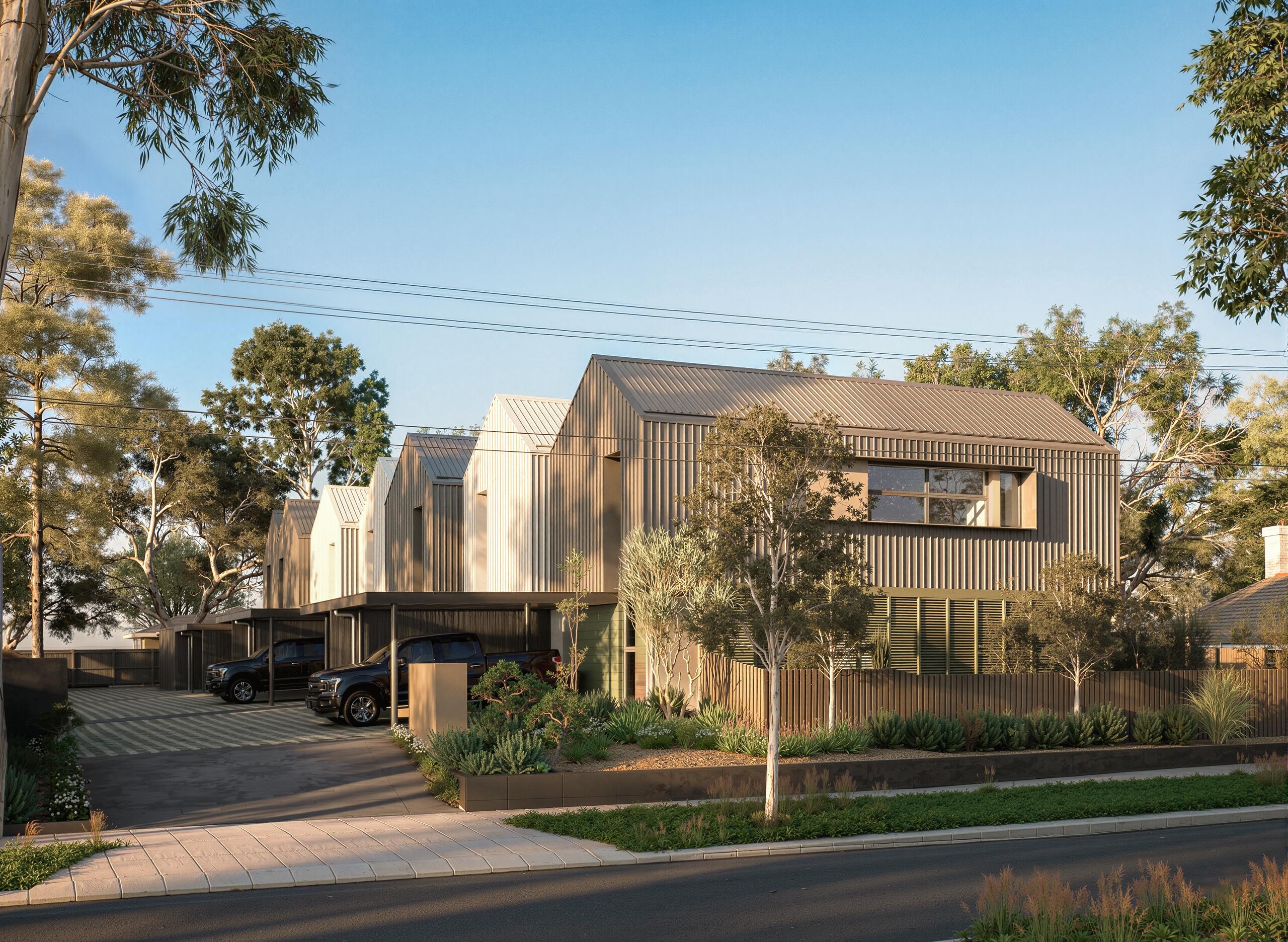 Oakridge on Carrington — street corner view