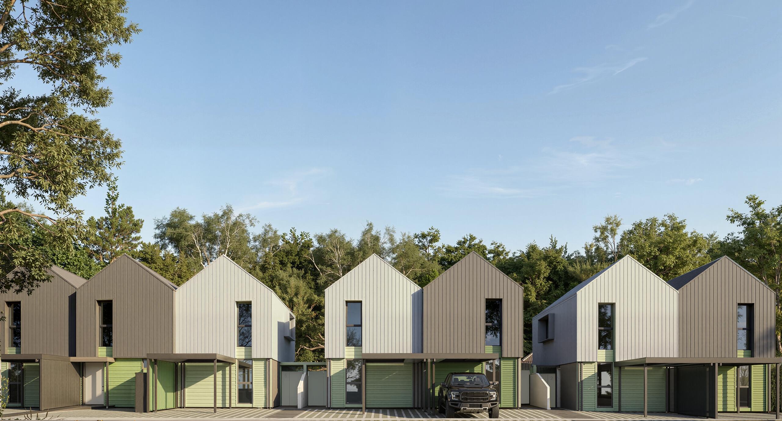 Oakridge on Carrington — front view