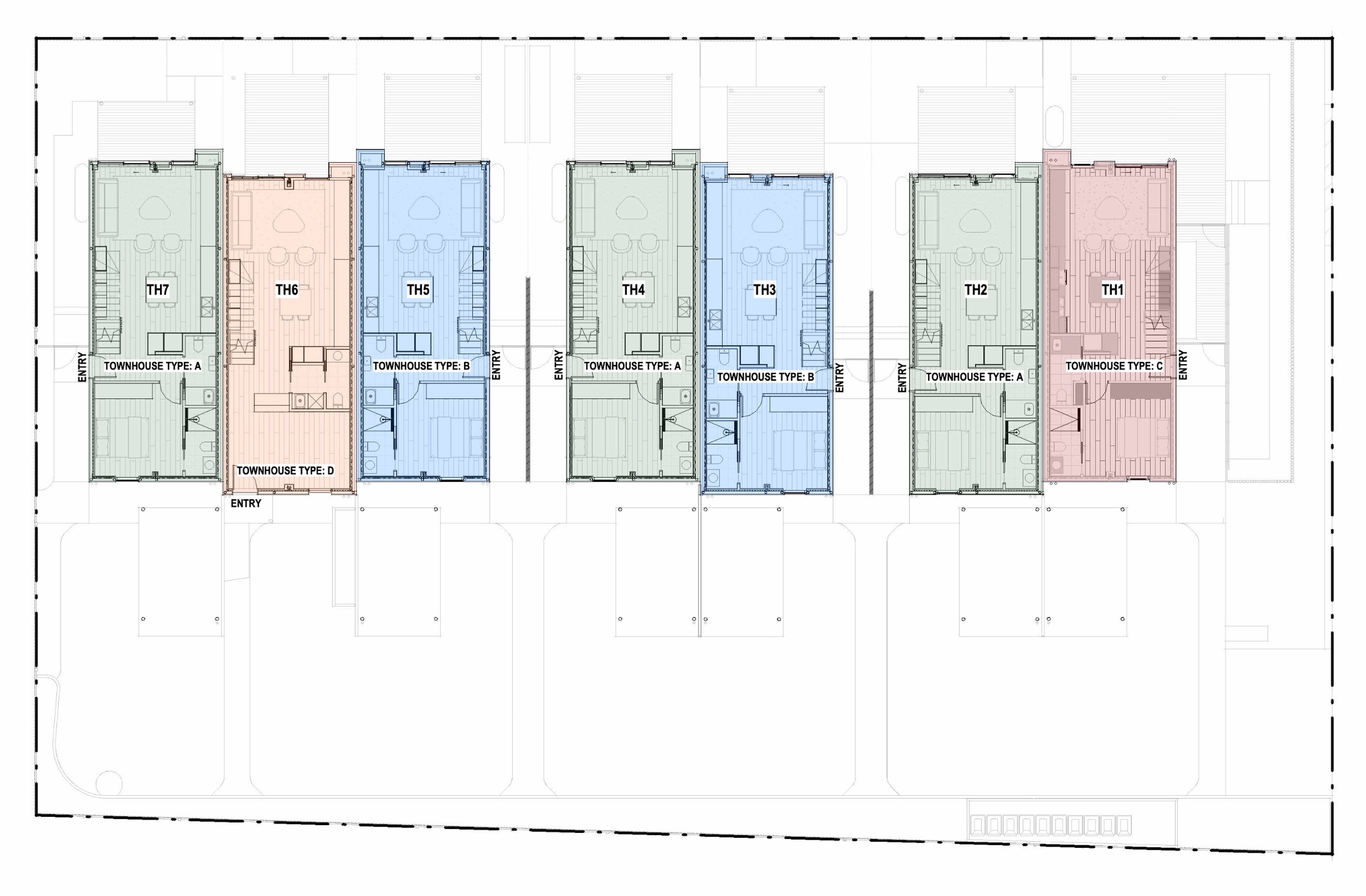 Oakridge on Carrington — development site layout