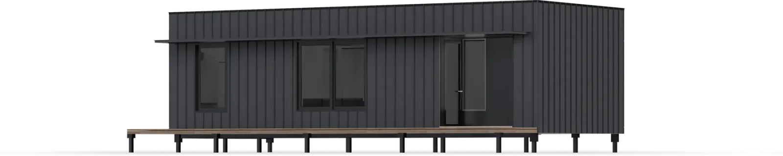Two Bedroom, Lysaght cladding in Monument